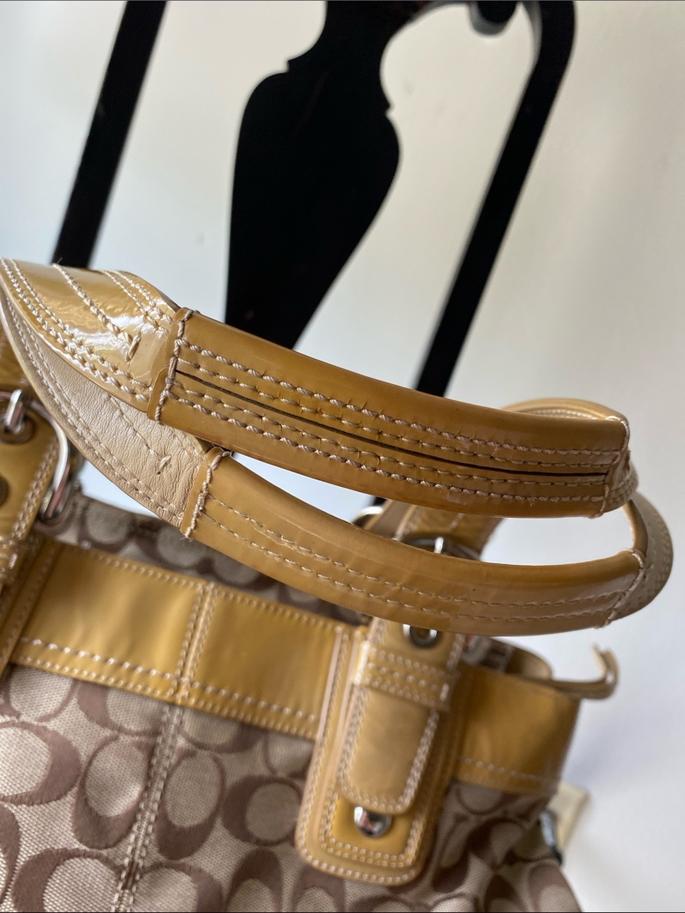 Y2K Coach Soho Signature Handbag F13742 - Picture 5 of 11